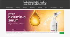 Desktop Screenshot of hudplejeinstituttetranders.dk