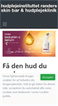 Mobile Screenshot of hudplejeinstituttetranders.dk